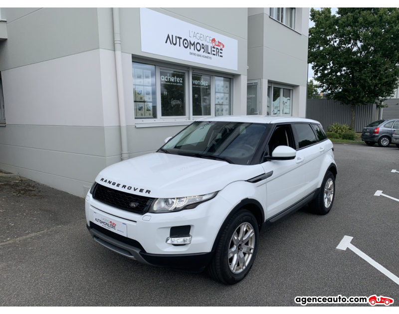 Achat voiture occasion, Auto occasion pas cher | Agence Auto Land Rover Range Rover Evoque I 2.2 eD4  4X2 150 cv Pack Pure Tech Blanc Année 2013 Manuelle Diesel