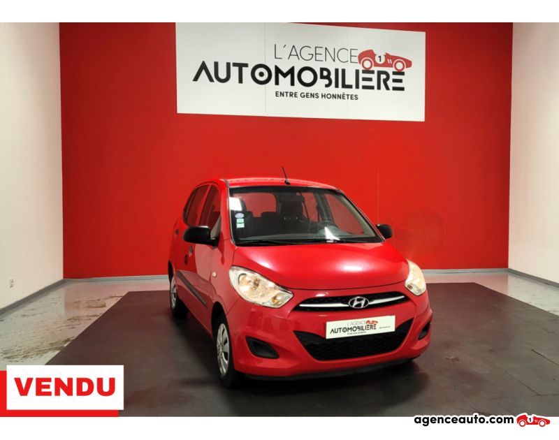 Achat voiture occasion, Auto occasion pas cher | Agence Auto Hyundai I 10 Hyundai i 10 1.2 86 PACK EVIDENCE // MOTEUR A CHAINE Rouge Année: 2011 Manuelle Essence