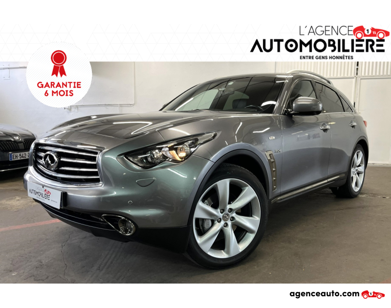 Gebrauchtwagenkauf, Günstige Gebrauchtwagen | Automobilienagentur Infiniti QX70 3.0 d V6 238 cv S Premium Gris Jahr 2016 Automatique Diesel