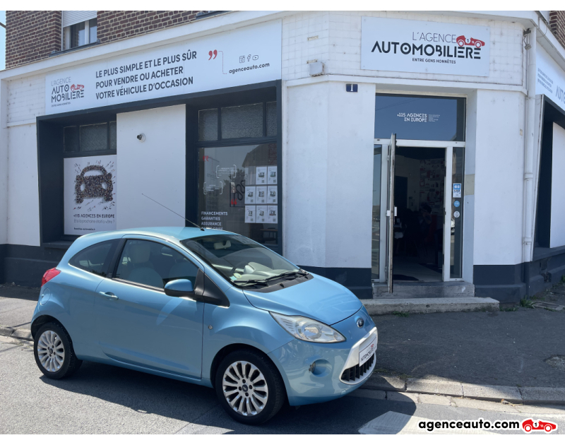 Gebrauchtwagenkauf, Günstige Gebrauchtwagen | Automobilienagentur Ford Ka II 1.2 i 69 cv GARANTIE 6 MOIS Bleu Jahr 2008 Manuelle Essence