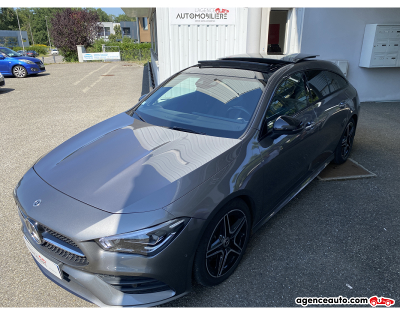 Achat voiture occasion, Auto occasion pas cher | Agence Auto Mercedes Classe CLA Shooting Brake 200d 4MATIC 8G-DCT 150 CV Pack AMG - Garantie 05/2026 Gris Année 2019 Automatique Diesel