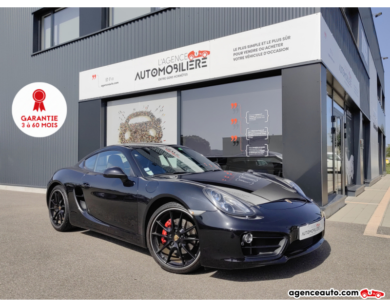 Achat voiture occasion, Auto occasion pas cher | Agence Auto Porsche Cayman (981) 3.4 325 S PDK BOSE Noir Année 2015 Automatique Essence