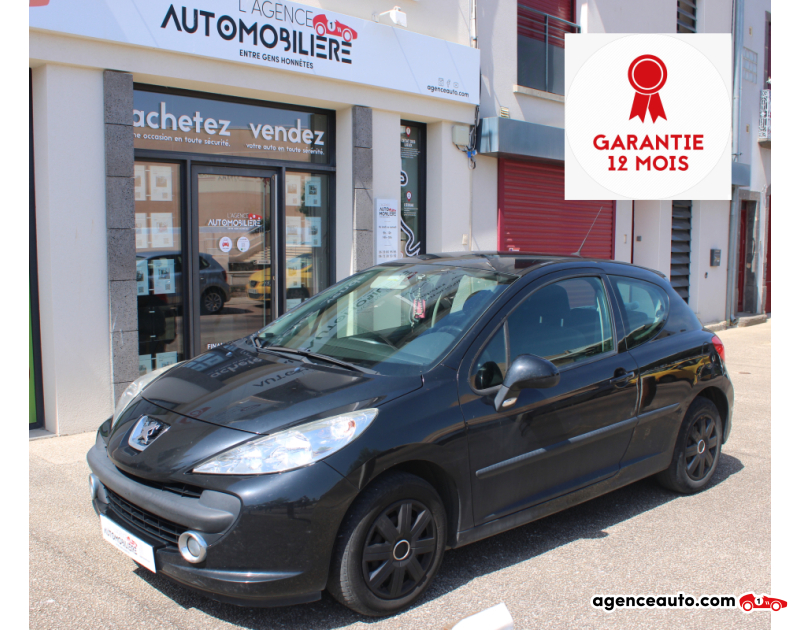 Gebrauchtwagenkauf, Günstige Gebrauchtwagen | Automobilienagentur Peugeot 207 1.4 VTI 95CH PREMIUM ( Garantie 12 Mois National ) Noir Jahr 2008 Manuelle Essence