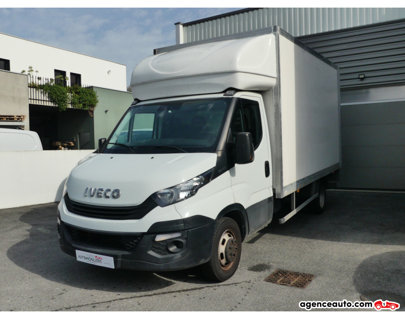 Compra de Coches Usados, Coches Usados Baratos %'|'% Agence Auto Iveco Daily 2.3 156ch 35C16 20m3 Hayon 18325HT Blanc Año 2019 Manuelle Diesel