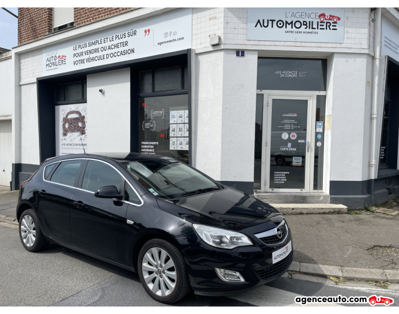 Achat voiture occasion, Auto occasion pas cher | Agence Auto Opel Astra J Hatchback (F68) 1.4 i Turbo 16V 140 cv GARANTIE 6 MOIS Noir Année 2011 Manuelle Essence