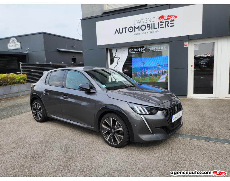 Acquisto Auto Usate, Auto Usate Economiche | Agenzia Automobiliare Peugeot 208 1.2 100ch GT LINE EAT8 - CAMERA - CARPLAY Grigio Anno 2022 Automatico Benzina