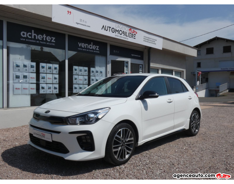 Acquisto Auto Usate, Auto Usate Economiche | Agenzia Automobiliare Kia Rio 1.0 T-GDI HYBRID 100 MHEV GT LINE Bianca Anno 2022 Manuale Ibrido