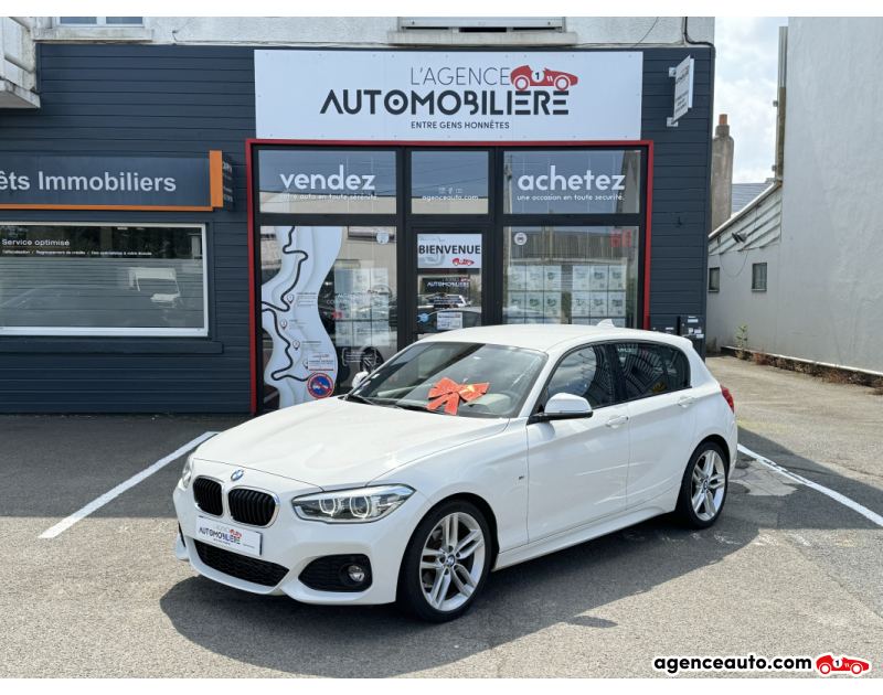 Compra de Coches Usados, Coches Usados Baratos %'|'% Agence Auto Bmw Série 1 118I 136ch BVM6 Pack M Sport F20 Blanc Año 2017 Manuelle Essence