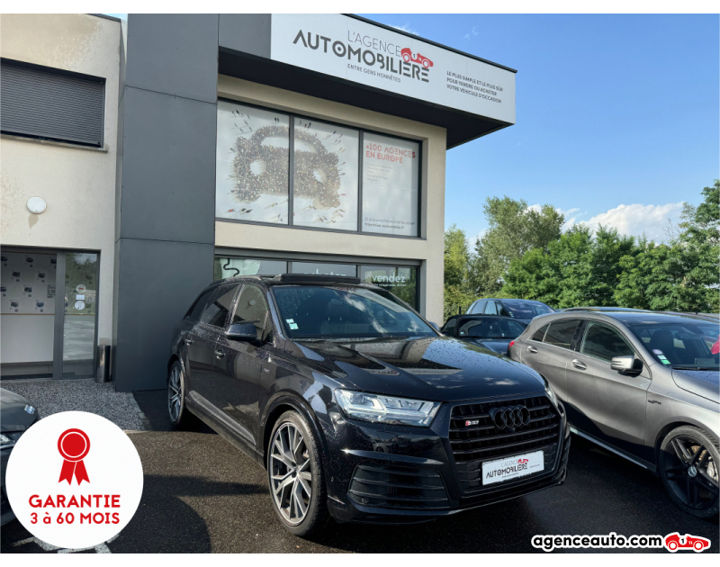 Compra de Coches Usados, Coches Usados Baratos %'|'% Agence Auto Audi SQ7 4.0 TDI Quattro 435 CV Tiptronic8 Noir Año 2018 Automatique Diesel