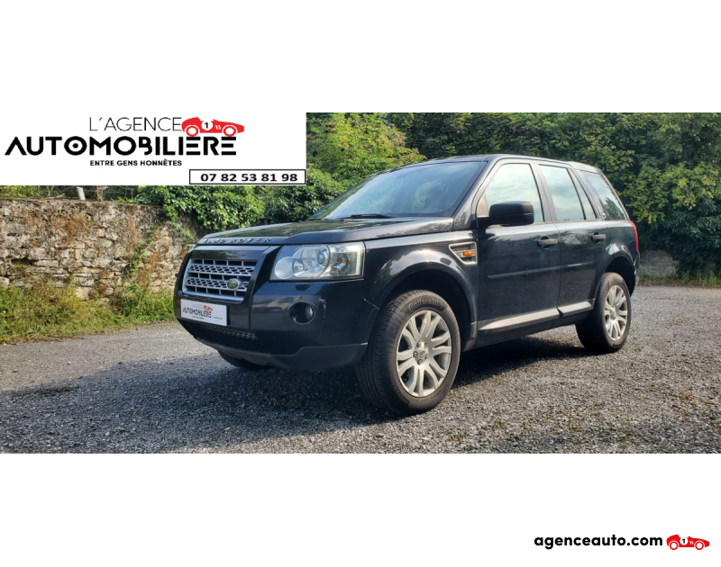 Achat voiture occasion, Auto occasion pas cher | Agence Auto Land Rover Freelander 2.2 TD4 160 HSE Noir Année 2007 Manuelle Diesel