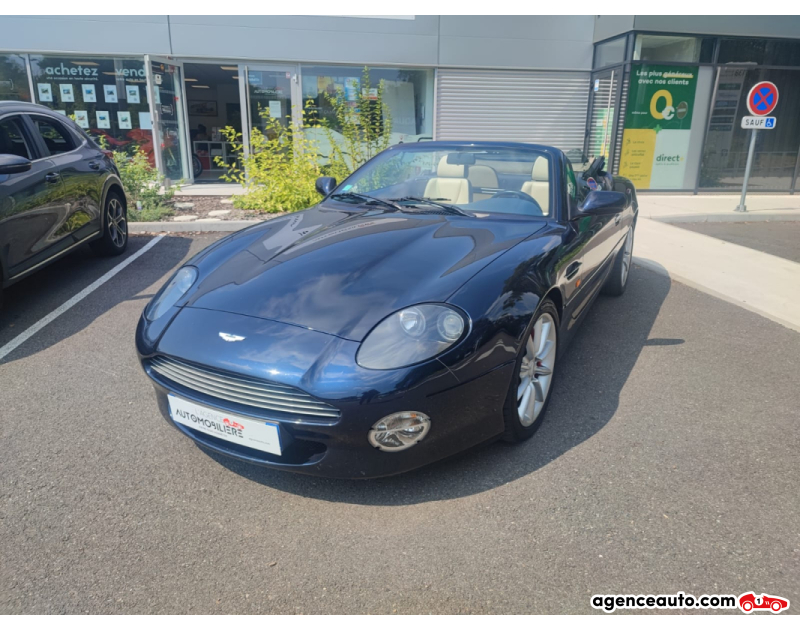 Acquisto Auto Usate, Auto Usate Economiche | Agenzia Automobiliare Aston Martin DB7 V12 Vantage Volante BVA 420ch Bleu Anno 2003 Automatique Essence