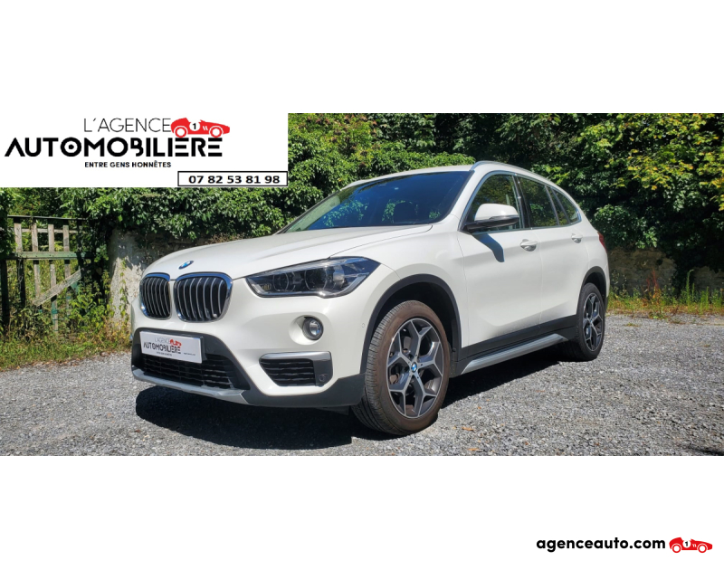 Achat voiture occasion, Auto occasion pas cher | Agence Auto Bmw X1 1.8 dA Sdrive150 X-Line BVA8 Blanc Année 2018 Automatique Diesel