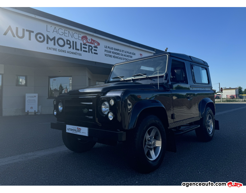 Achat voiture occasion, Auto occasion pas cher | Agence Auto Land Rover Defender 90 TD4 2 places Noir Année 2012 Manuelle Diesel