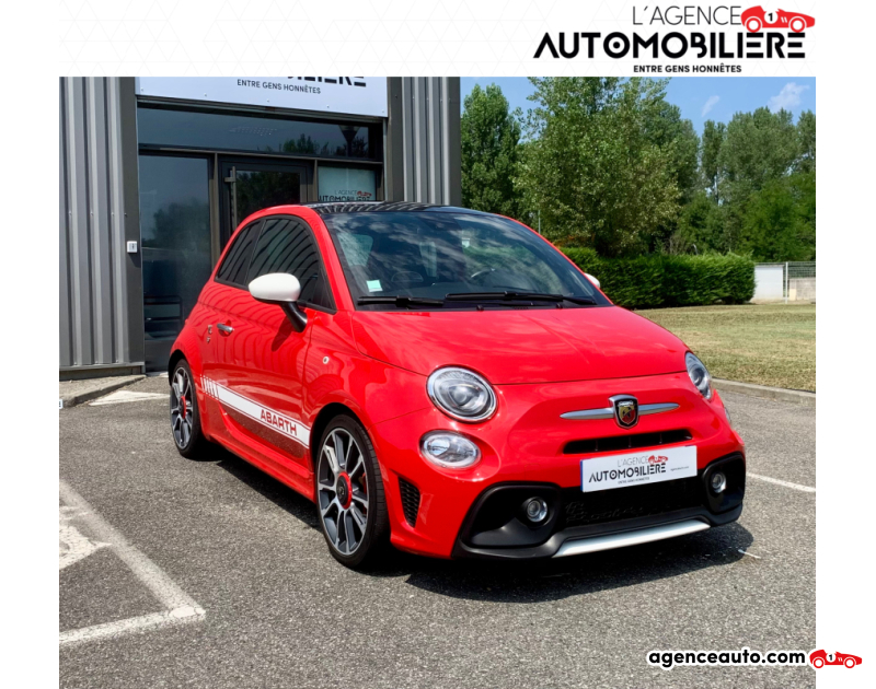 Acquisto Auto Usate, Auto Usate Economiche | Agenzia Automobiliare Abarth 500 595 1.4 TB 16V BVA Dualogic 165cv TURISMO Rouge Anno 2020 Automatique Essence