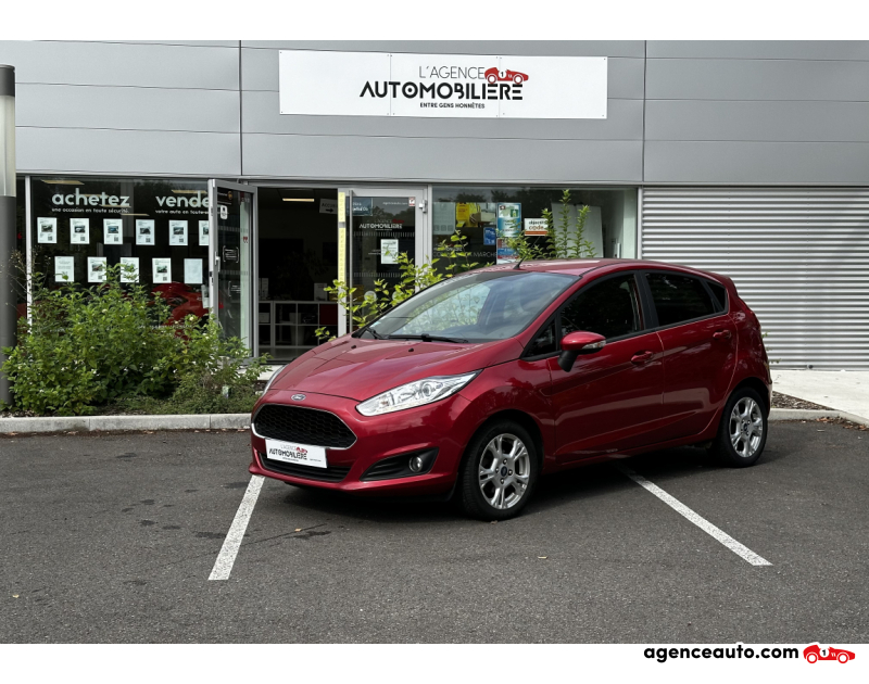 Compra de Carros Usados, Carros Usados Baratos | Auto Immo Ford Fiesta 1.0 EcoBoost 100ch Stop&Start Titanium 5p Bordeaux Ano 2017 Manuelle Essence