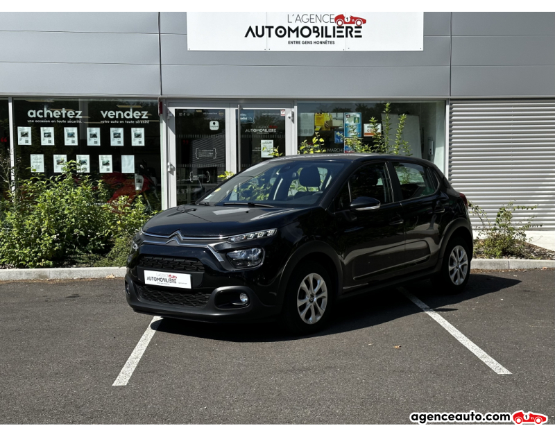 Compra de Coches Usados, Coches Usados Baratos %'|'% Agence Auto Citroen C3 1.5 BlueHDi 100ch S&S Feel Business Noir Año 2021 Manuelle Diesel