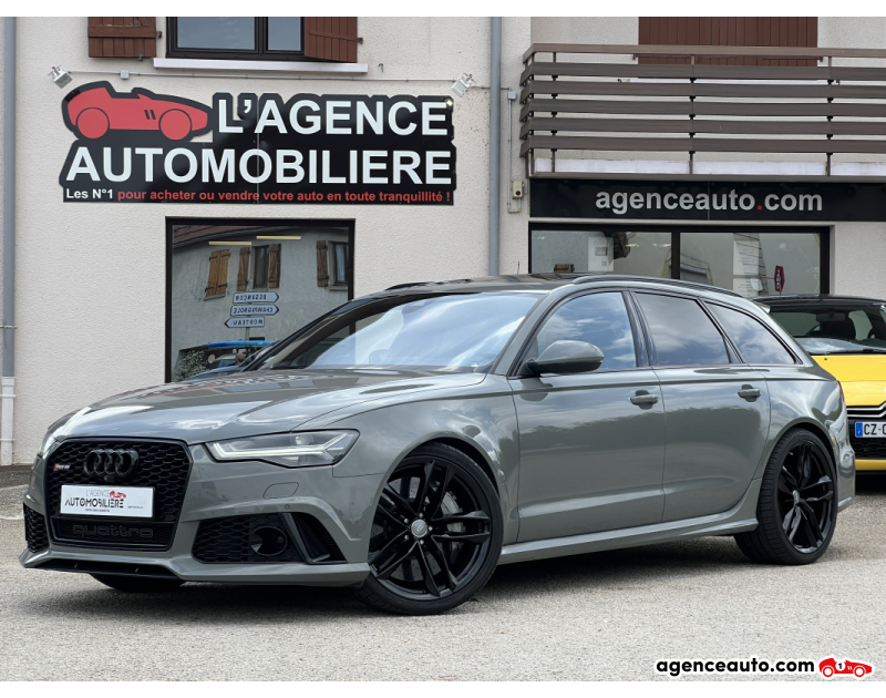 Achat voiture occasion, Auto occasion pas cher | Agence Auto Audi RS6 4.0 V8 tfsi 605 PERFORMANCE NARDO B&O QUATTRO TO Gris Année 2016 Automatique Essence