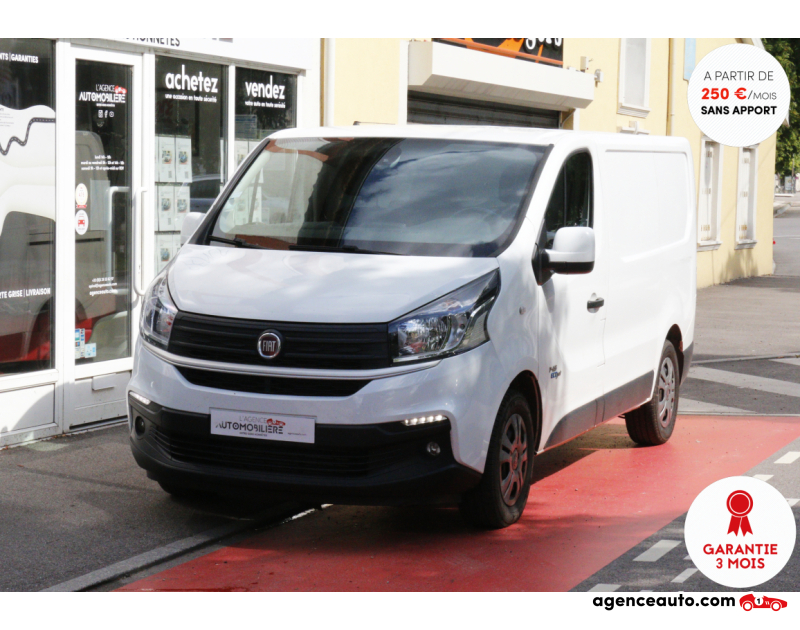 Achat voiture occasion, Auto occasion pas cher | Agence Auto Fiat Talento L1H1 (296) 1.6 MJTD 145 BVM (Camera, Attelage, Clim, GPS, BT) Blanc Année 2018 Manuelle Diesel
