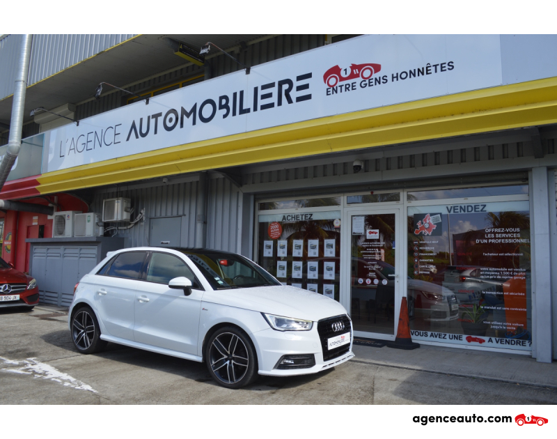 Gebrauchtwagenkauf, Günstige Gebrauchtwagen | Automobilienagentur Audi A1 SPORTBACK 1.4 TFSI 125 S LINE Blanc Jahr 2017 Manuelle Essence