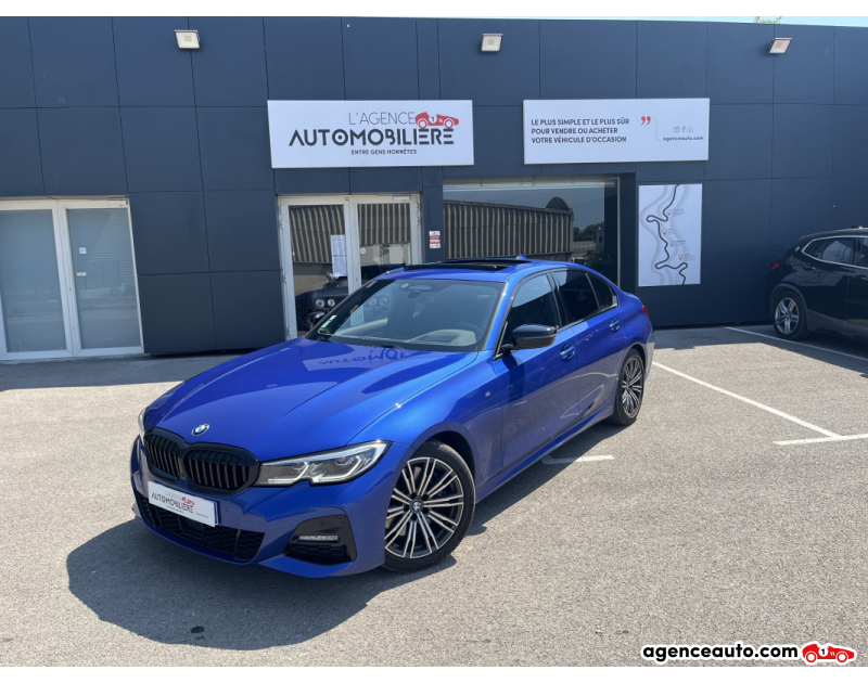 Aankoop Gebruikte Auto, Goedkope Gebruikte Auto | Agence Auto Bmw Série 3 330I M Sport Lazer / ACC / 360 / T.O / Tête haute Bleu Jaar 2019 Automatique Essence