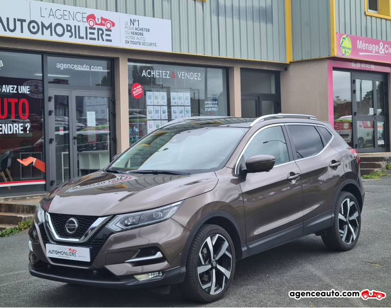 Achat voiture occasion, Auto occasion pas cher | Agence Auto Nissan Qashqai 1.7 DCI 149 CH TEKNA Marron Année 2020 Manuelle Diesel