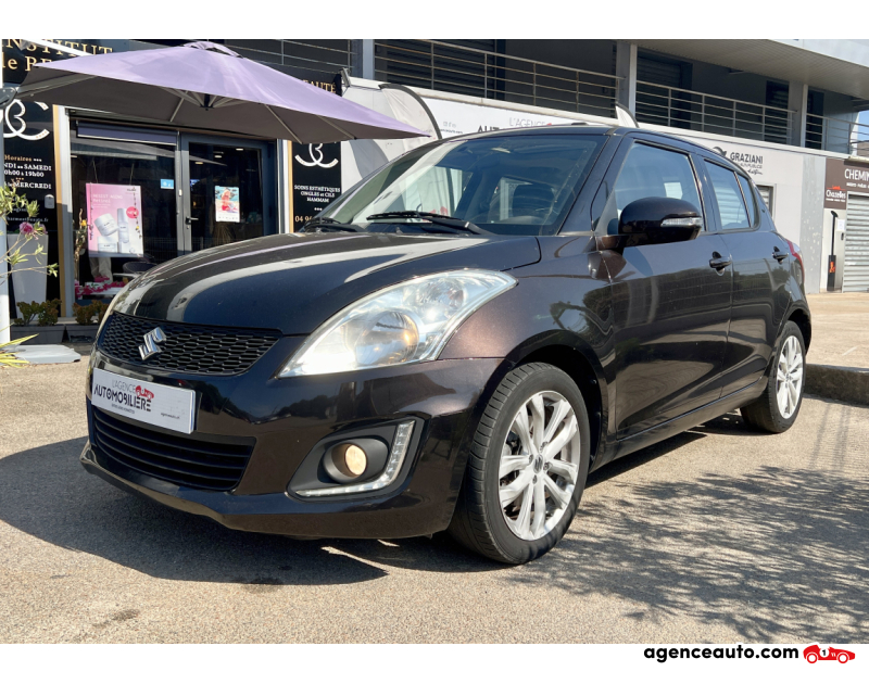 Achat voiture occasion, Auto occasion pas cher | Agence Auto Suzuki Swift 1.2 VVT 95 SO-CITY Marron Année 2015 Manuelle Essence