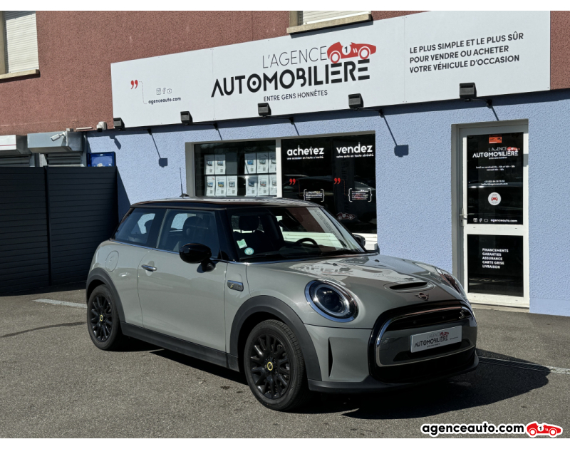 Achat voiture occasion, Auto occasion pas cher | Agence Auto Mini Cooper SE 184 ch BVA 1ère main Gris Année 2022 Automatique Électrique