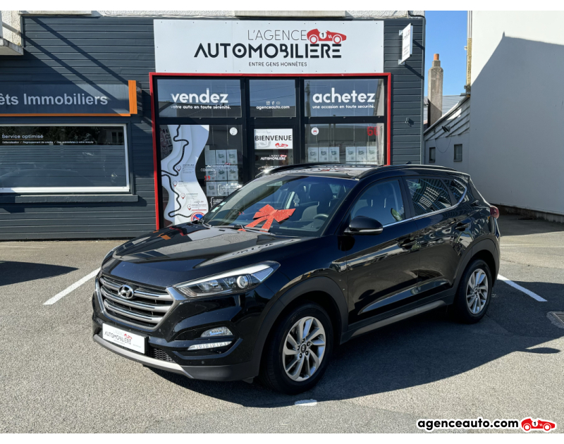 Achat voiture occasion, Auto occasion pas cher | Agence Auto Hyundai Tucson 2.0 CRDi 136 cv BVM6 Creative (garantie 6 mois) Noir Année 2016 Manuelle Diesel