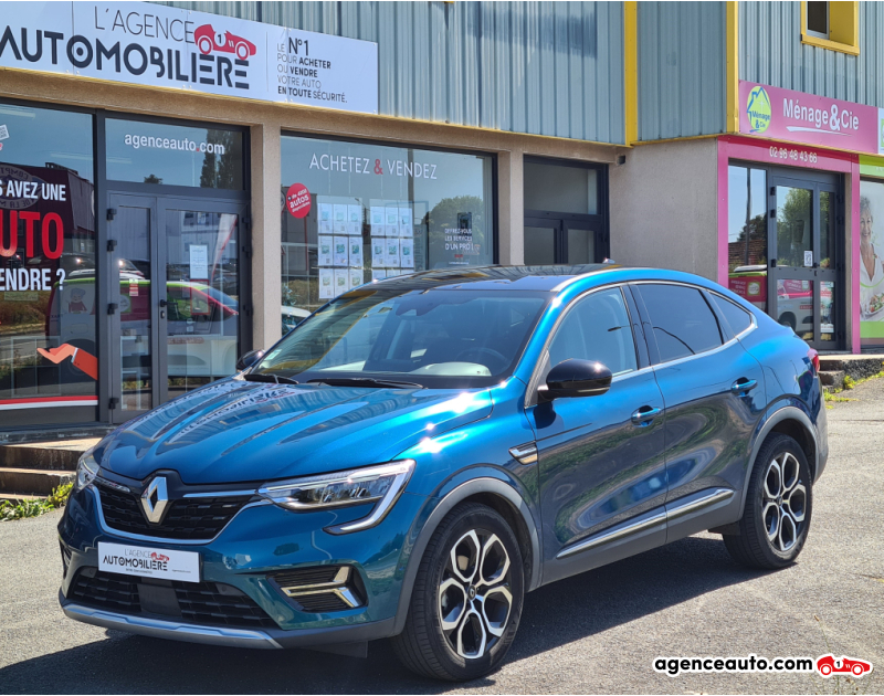 Achat voiture occasion, Auto occasion pas cher | Agence Auto Renault Arkana 1.3 TCE MILD HYBRID 140 CH INTENS Bleu Année 2021 Automatique Hybride
