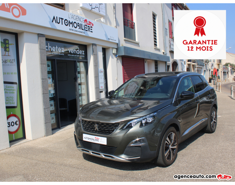 Acquisto Auto Usate, Auto Usate Economiche | Agenzia Automobiliare Peugeot 3008 1.5 BLUEHDI 130CH GT LINE EAT8 BVA START-STOP (GPS, Caméra recul, Toit Ouvrant) Marrone Anno 2018 Automatico Gasolio