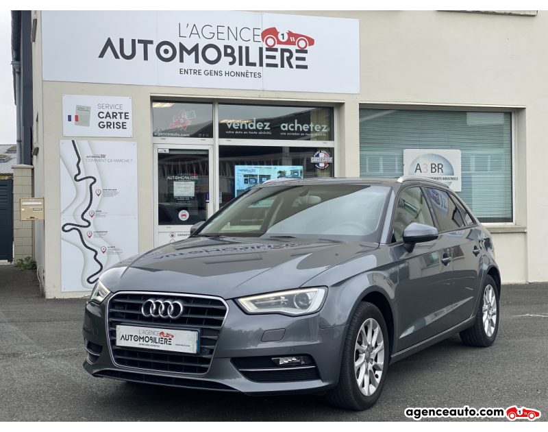 Achat voiture occasion, Auto occasion pas cher | Agence Auto Audi A3 Sportback 1.4 TFSI 125Ch ATTRACTION BVM6 Gris Année 2015 Manuelle Essence