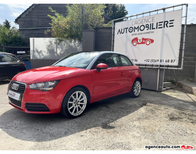 Achat voiture occasion, Auto occasion pas cher | Agence Auto Audi A1 1,2l ambition Rouge Année 2011 Manuelle Essence