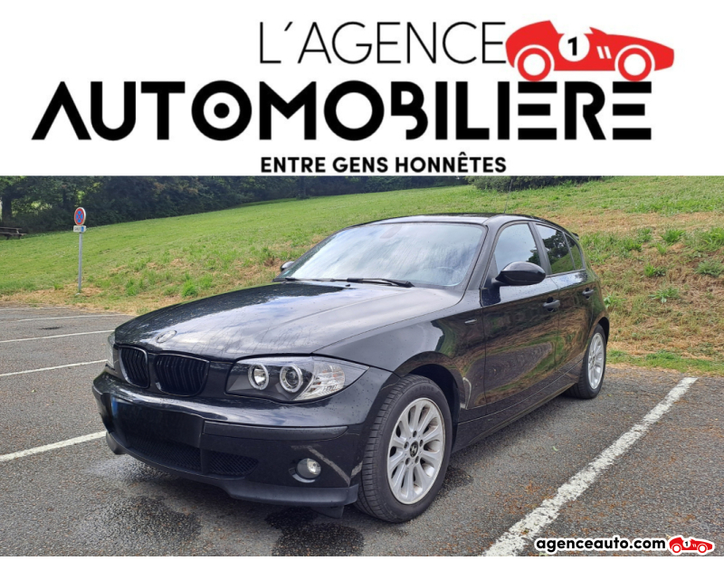 Compra de Coches Usados, Coches Usados Baratos %'|'% Agence Auto Bmw Série 1 (E87) 118d 2.0 d 122cv Noir Año 2004 Manuelle Diesel
