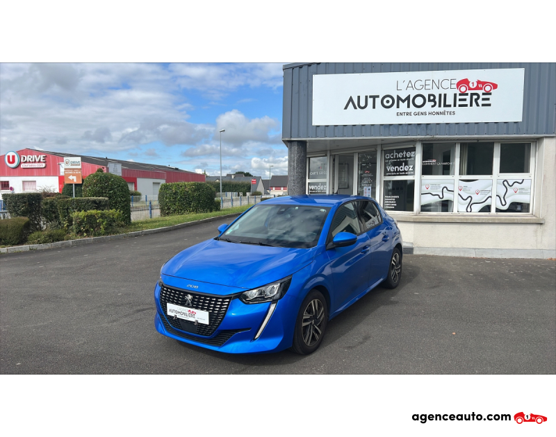 Achat voiture occasion, Auto occasion pas cher | Agence Auto Peugeot 208 1.2 PureTech ALLURE PACK S&S 100 CV Bleu Année 2021 Manuelle Essence