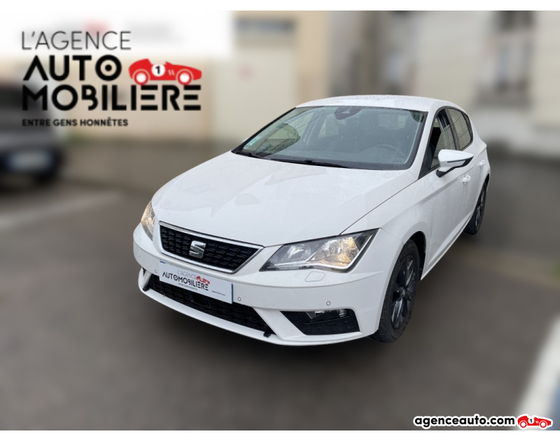 Achat voiture occasion, Auto occasion pas cher | Agence Auto Seat Leon 1.5 TSI 130CH STYLE BVM6 Blanc Année 2020 Manuelle Essence