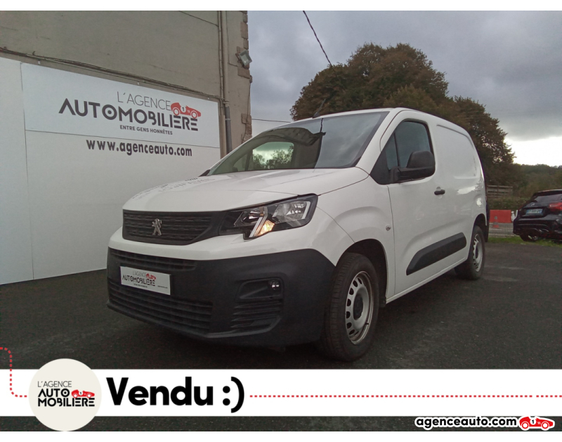 Achat voiture occasion, Auto occasion pas cher | Agence Auto Peugeot Partner 1.5 BLUEHDI 100 PREMIUM 10825 HT Blanc Année 2020 Manuelle Diesel