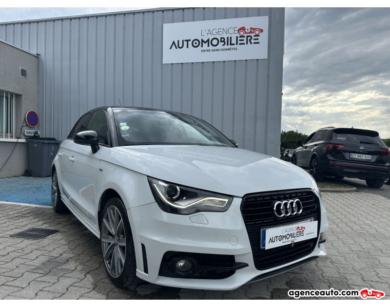 Aankoop Gebruikte Auto, Goedkope Gebruikte Auto | Agence Auto Audi A1 Sportback 1.6 TDI 16V DPF 90 CV S-LINE Zilver Jaar 2014 Handgeschakelde auto Diesel