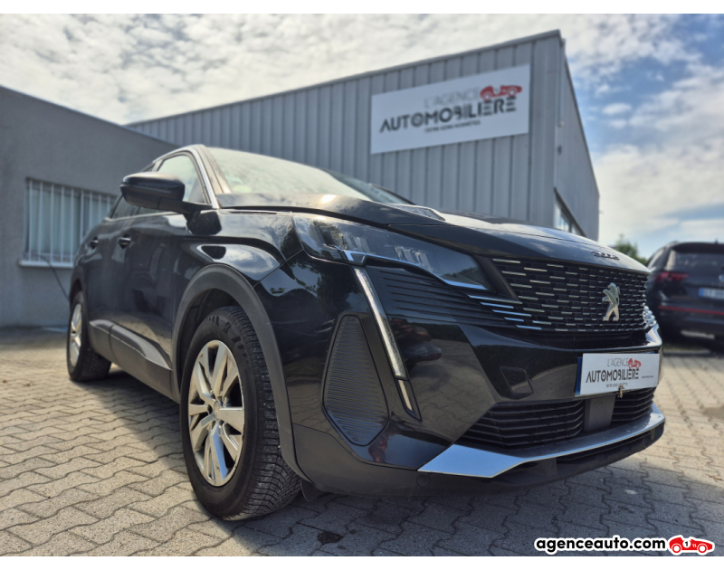 Aankoop Gebruikte Auto, Goedkope Gebruikte Auto | Agence Auto Peugeot 3008 II PHASE 2 1.5 BLUEHDi EAT8 S&S 130CV Zwart Jaar 2020 Automatische auto Diesel