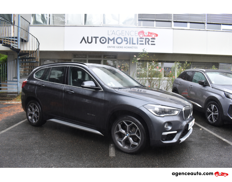 Compra de Coches Usados, Coches Usados Baratos %'|'% Agence Auto Bmw X1 XLINE (F48) 18d sDrive 2.0 d 16V 150 cv Gris Año 2016 Manuelle Diesel