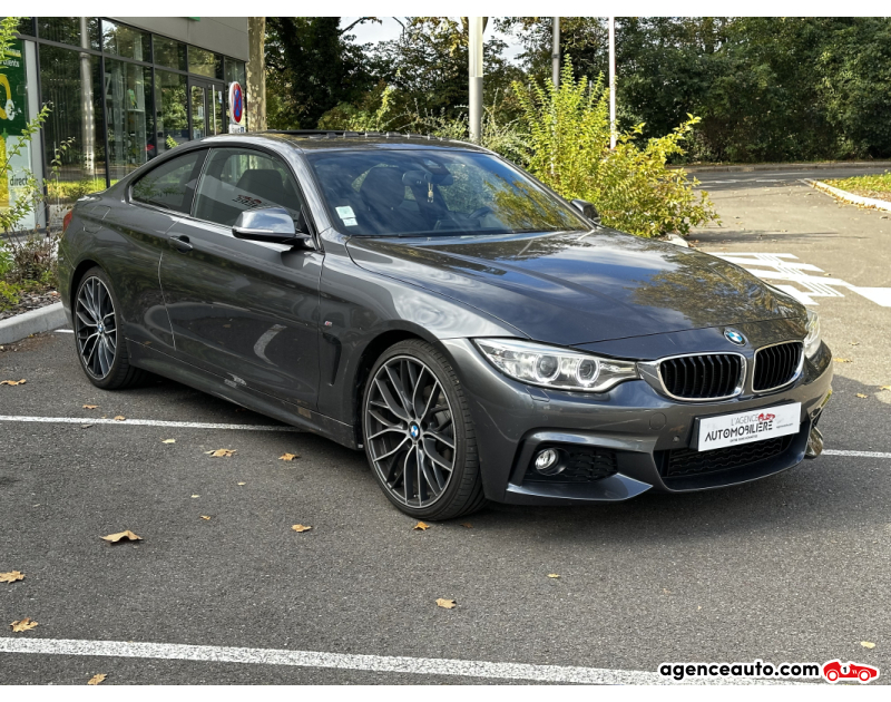 Achat voiture occasion, Auto occasion pas cher | Agence Auto Bmw Série 4 420d 184ch M Sport Gris Année 2014 Automatique Diesel