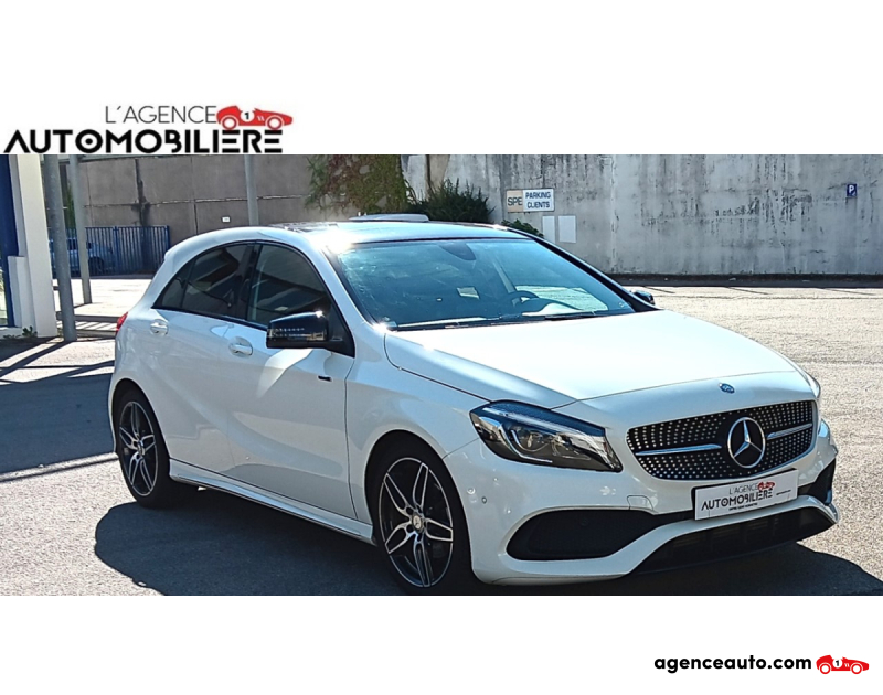 Achat voiture occasion, Auto occasion pas cher | Agence Auto Mercedes Classe A 200D Pack-AMG Edition 136Ch Blanc Année 2016 Automatique Diesel