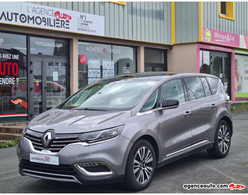 Achat voiture occasion, Auto occasion pas cher | Agence Auto Renault Espace 1.6 DCI 161 CH INITIAL PARIS Gris Année 2016 Automatique Diesel