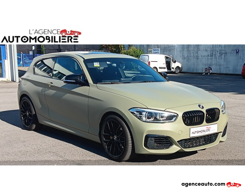 Achat voiture occasion, Auto occasion pas cher | Agence Auto Bmw Série 1 140i 3.0L  Xdrive 340Ch M Performance PHASE 2 Vert Année 2018 Automatique Essence