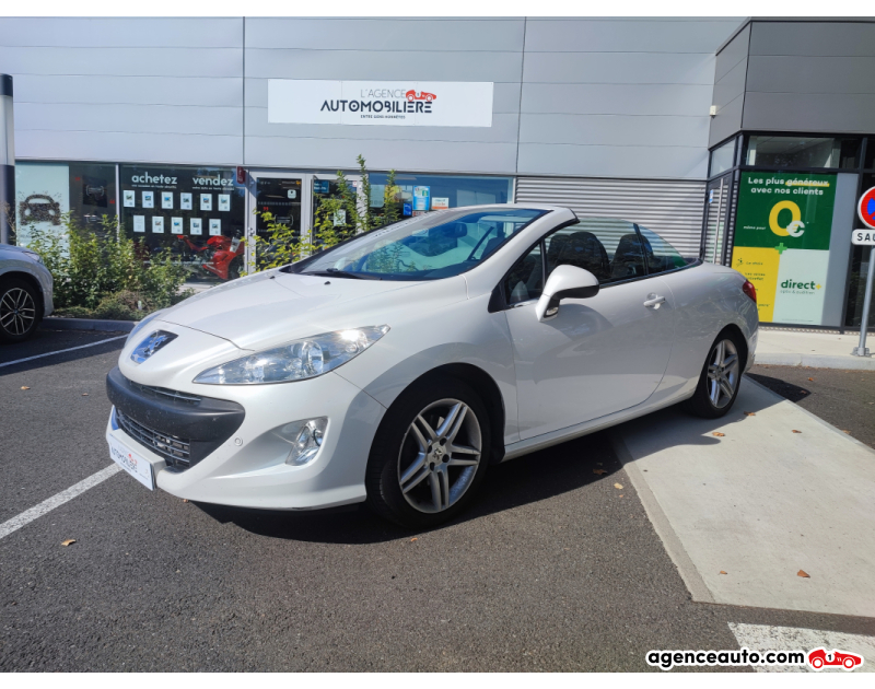 Acquisto Auto Usate, Auto Usate Economiche | Agenzia Automobiliare Peugeot 308 CC 1.6 THP 16v 156 ch Sport Pack Blanc Anno 2011 Manuelle Essence