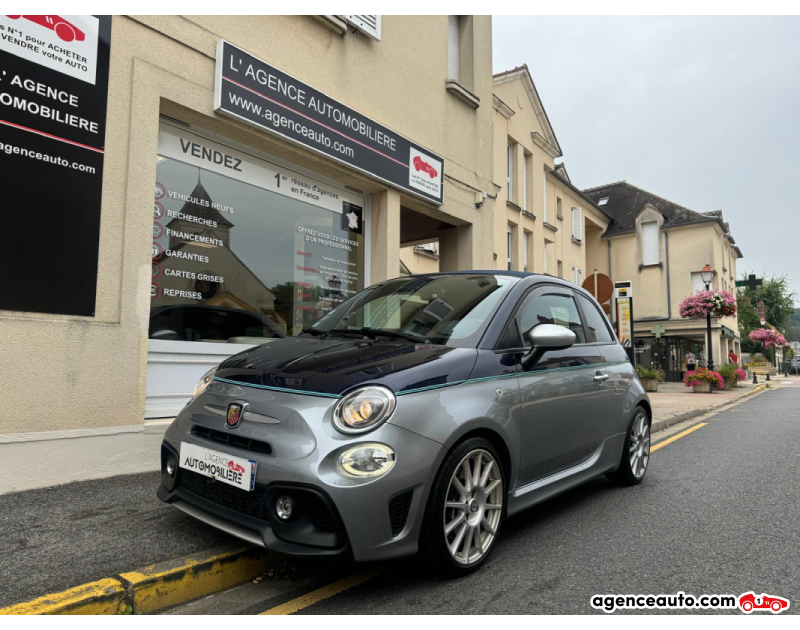 Achat voiture occasion, Auto occasion pas cher | Agence Auto Abarth 500C 1.4 180cv 695 RIVALE / AKRAPOVIC / BEATS!!! Gris Année 2018 Manuelle Essence