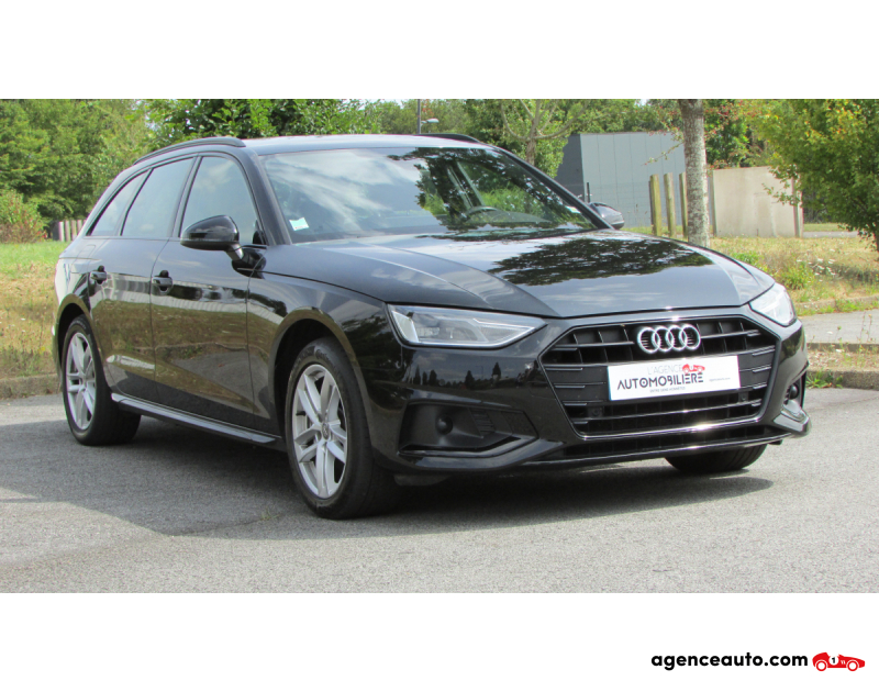 Achat voiture occasion, Auto occasion pas cher | Agence Auto Audi A4 AVANT 40 TDI 190CH S-TRONIC 7 DESIGN Noir Année 2020 Automatique Diesel