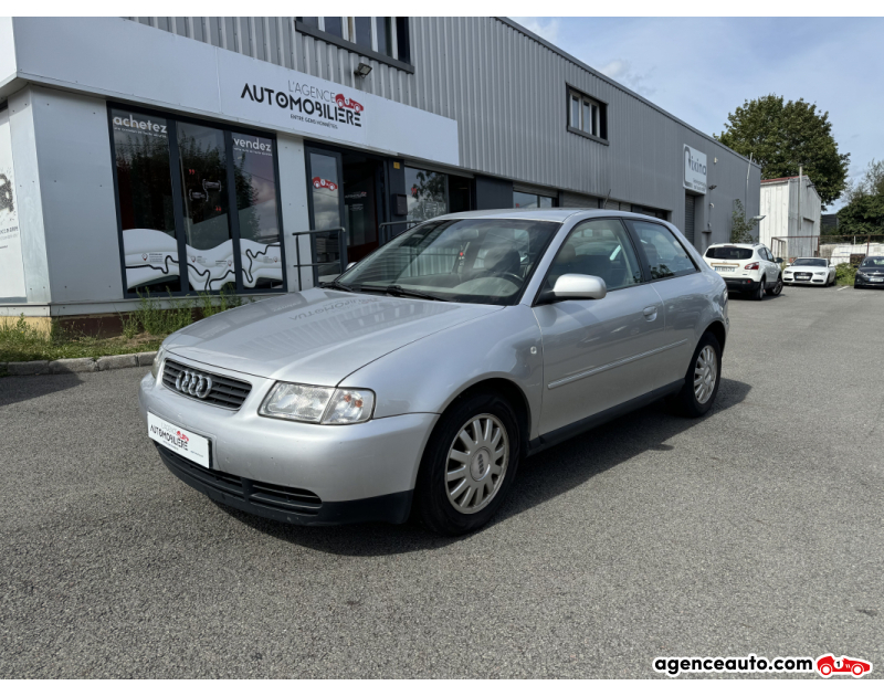 Compra de Coches Usados, Coches Usados Baratos %'|'% Agence Auto Audi A3 1.6 I 100 CH Gris Año 2000 Manuelle Essence