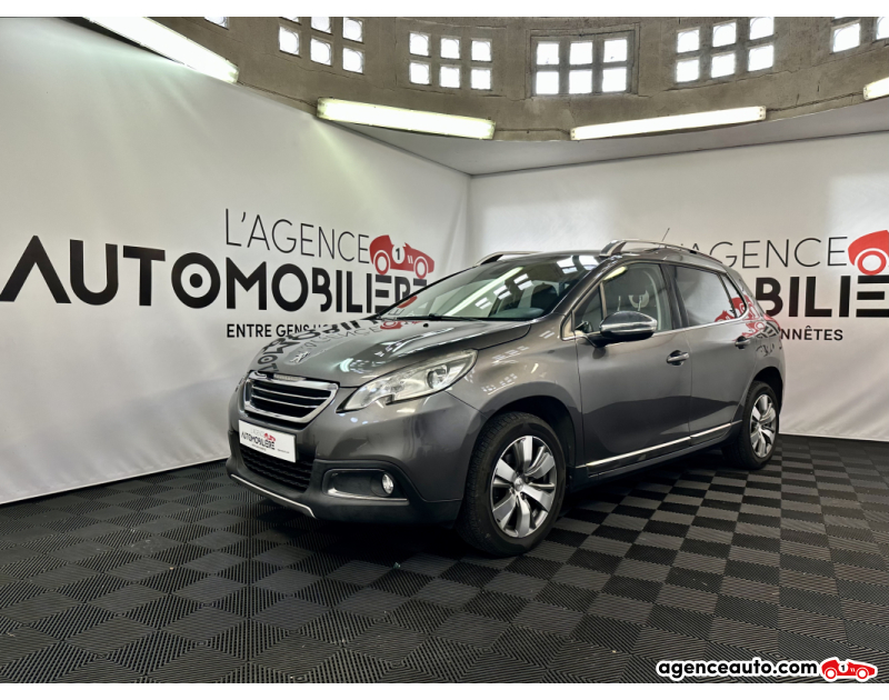 Achat voiture occasion, Auto occasion pas cher | Agence Auto Peugeot 2008 1.6 HDI 92 ALLURE BVM5 (Attelage, Distri faite) Gris Année 2014 Manuelle Diesel