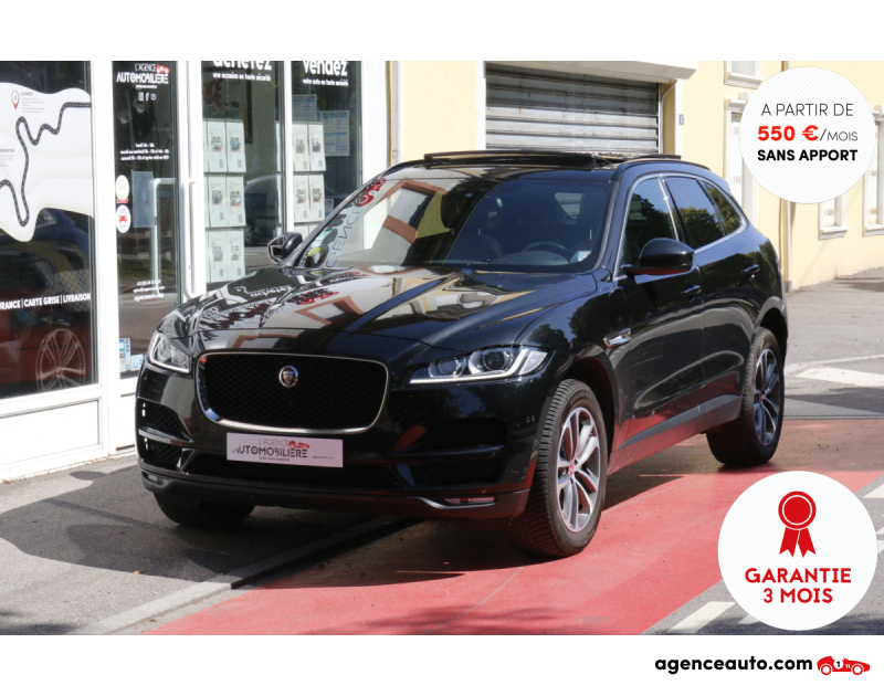 Acquisto Auto Usate, Auto Usate Economiche | Agenzia Automobiliare Jaguar F-Pace 3.0d V6 300 Prestige AWD BVA (TO, Lane Assit, Drive Control...) Noir Anno 2017 Automatique Diesel