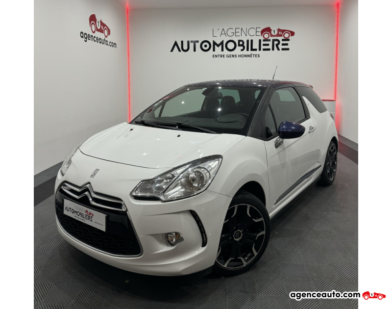 Acquisto Auto Usate, Auto Usate Economiche | Agenzia Automobiliare Citroen DS3 DS3 SPORT CHIC 1.6 THP 156CV BVM6 JANTES ALU/SIEGES SPORT/BLUETOOTH/REGULATEUR/CLIM AUTO/RADAR RECUL Bianca Anno 2013 Manuale Benzina